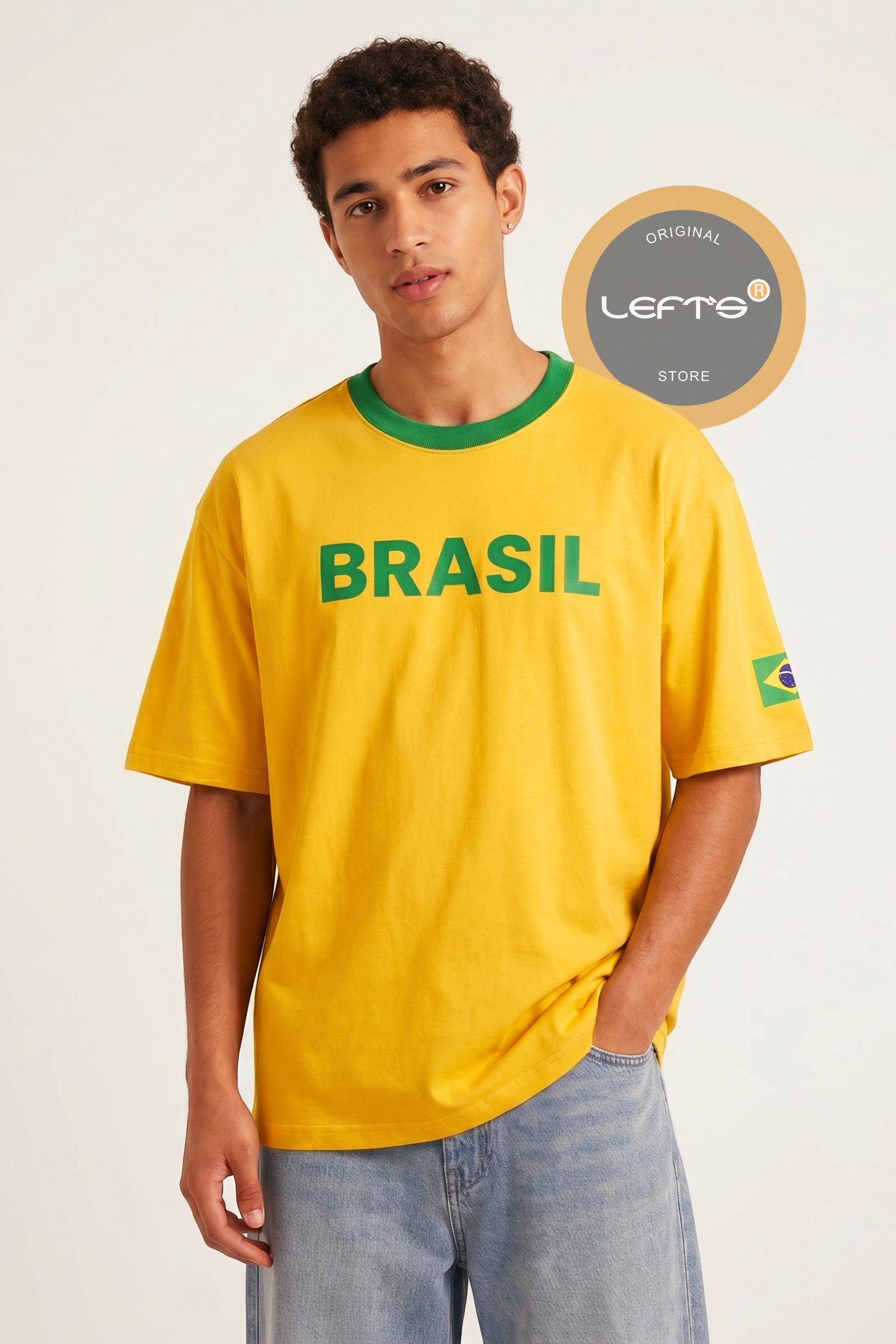 Camiseta Amarelinha Brasil Left´s