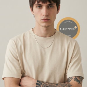 Camiseta Premium Lisa Bege Claro 100% Algodão
